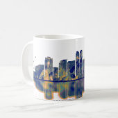 Bellevue Skyline Kaffeetasse (Vorderseite Links)