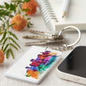 Bellevue Skyline Schlüsselanhänger (Vorderseite rechts)