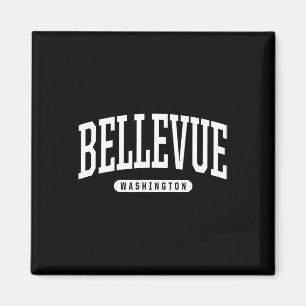 Bellevue Washington Urlaub College Style Wa Usa Magnet