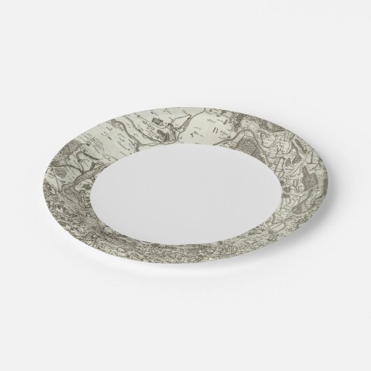 Belley Pappteller (Schrägansicht)