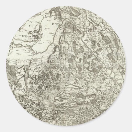 Belley Runder Aufkleber (Vorderseite)