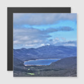 Bellfield-See von Boroka Aussichtsreiche Magnetkar Magnetkarte (Vorne/Hinten)