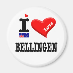 BELLINGEN - I Liebe Magnet