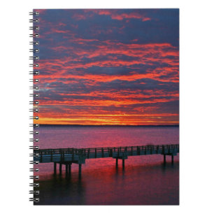 Bellingham Bay at Sunset Notizblock