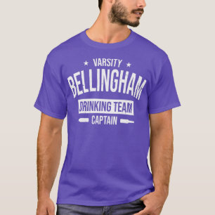 Bellingham Drinking Team Captain Washington Beer L T-Shirt