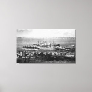 Bellingham, Schiffe Washingtons - Ozean Leinwanddruck