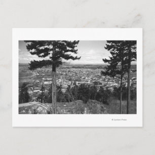 Bellingham, WA Town View von Sehome Hill Postkarte