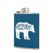 Bellingham Washington Bear Flachmann (Links)