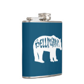Bellingham Washington Bear Flachmann (Rechts)