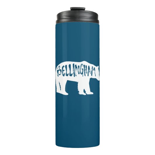 Bellingham Washington Bear Thermosbecher (Vorderseite)