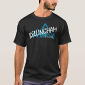 Bellingham Washington Berge T-Shirt (Vorderseite)