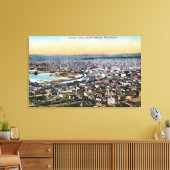 Bellingham, Washington - Luft aus der Stadt Leinwanddruck (Insitu (Wohnzimmer))