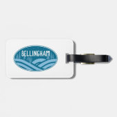 Bellingham Washington Outdoor Gepäckanhänger (Rückseite horizontal)