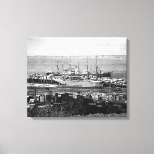 Bellingham, Washington - Ozeane Leinwanddruck (Vorderseite)