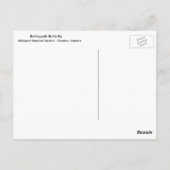 Bellingrath Butterfly Postkarte (Rückseite)