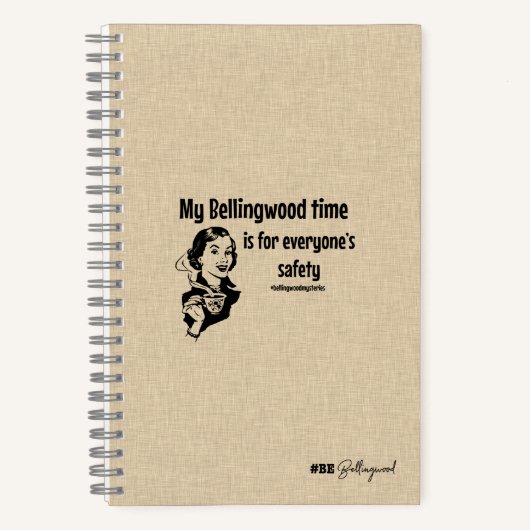 Bellingwood Time Spiral Notebook Notizblock (Vorderseite)