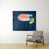 Bellini-Cocktail Wandteppich (Beispiel (Horizontal))