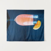 Bellini-Cocktail Wandteppich (Vorderseite (Horizontal))