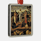 Bellini: Die Verklärung Christi Ornament Aus Metall (Rechts)