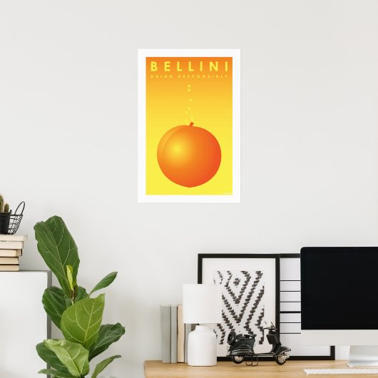 Bellini (kleines Poster) Poster (Heimbüro)