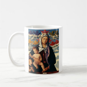 Bellinis Jungfrau und Kind Hochauflösende Kunst Kaffeetasse