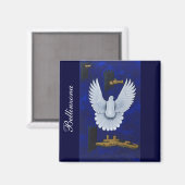 Bellinzona Magnet (Vorderseite/Rückseite)