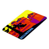 Bellinzona Schweiz 1925 Magnet (Linke Seite)