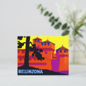 Bellinzona Schweiz 1925 Postkarte (Stehend Vorderseite)