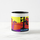 Bellinzona Schweiz 1925 Tasse (Zentrum)
