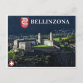 Bellinzona - Schweiz Postkarte (Vorderseite)