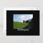 Bellinzona Schweiz Postkarte (Vorne/Hinten)
