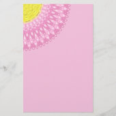 Bellis Mandala Briefpapier (Vorderseite)