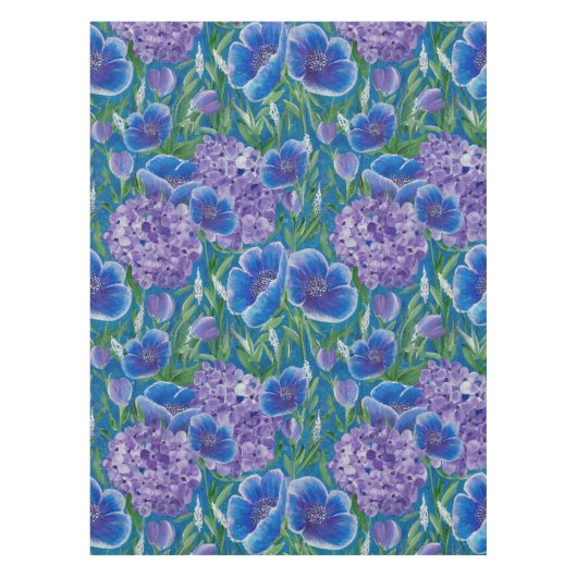 Bellisima Fine Art Floral Table Tuch Tischdecke (Vorderseite)