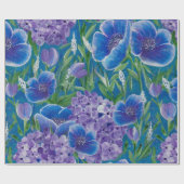 Bellisima Fine Art Floral Wrapping Paper Geschenkpapier (Flach)
