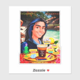 BELLISSIMA AUFKLEBER