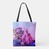 ** Bellissima * Italienische Sprache Cinque Terre Tasche (Rückseite)