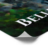 ** Bellissima Italienische Sprache Poster (Ecke)