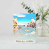 ** Bellissima - Italienische Sprache Venedig . Ven Postkarte (Stehend Vorderseite)