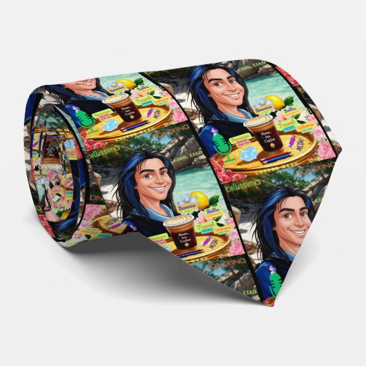 BELLISSIMA KRAWATTE (Gerollt)