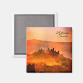 *~* Bellissima Toscana Italienische Sprache der To Magnet (Vorderseite/Rückseite)