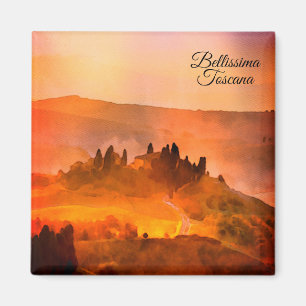 *~* Bellissima Toscana Italienische Sprache Magnet