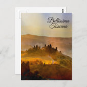 *~* Bellissima Toscana Italienische Sprache P Postkarte (Vorne/Hinten)
