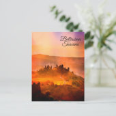 ~* Bellissima Toscana Italienische Sprache P Postkarte (Stehend Vorderseite)