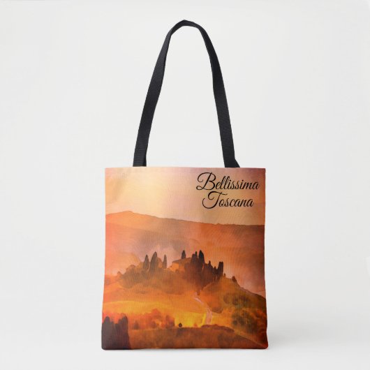*~* Bellissima Toscana Italienische Sprache Tasche (Vorderseite)