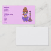Bellly Tänzer-Geist-Mädchen-Visitenkarte Visitenkarte (Vorne/Hinten)