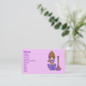 Bellly Tänzer-Geist-Mädchen-Visitenkarte Visitenkarte (Stehend Vorderseite)