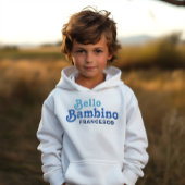 Bello Bambino Niedliche italienische Jungs Kinderd Hoodie