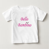 Bello Bambino Rosa Mooja Baby T-shirt (Vorderseite)
