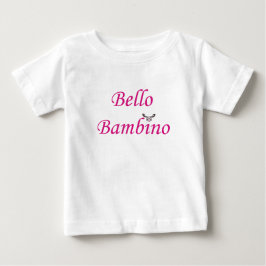Bello Bambino Rosa Mooja Baby T-shirt