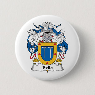Bello-Familienwappen Button